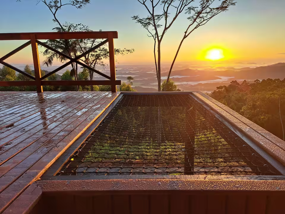 Rede ao amanhecer